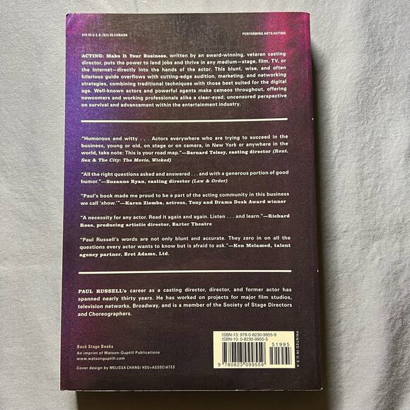 Acting: Make It Your Business - How to Avoid Mistakes as a Working Actor - Picture 2 of 5